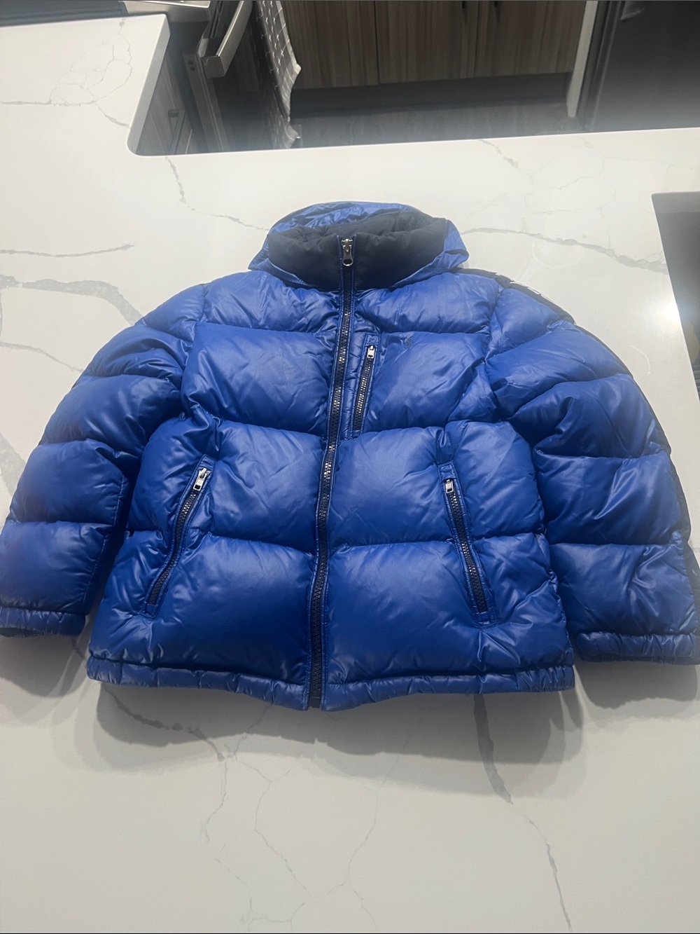 Polo by Ralph Lauren Royal Blue Kids Puffer Jacket